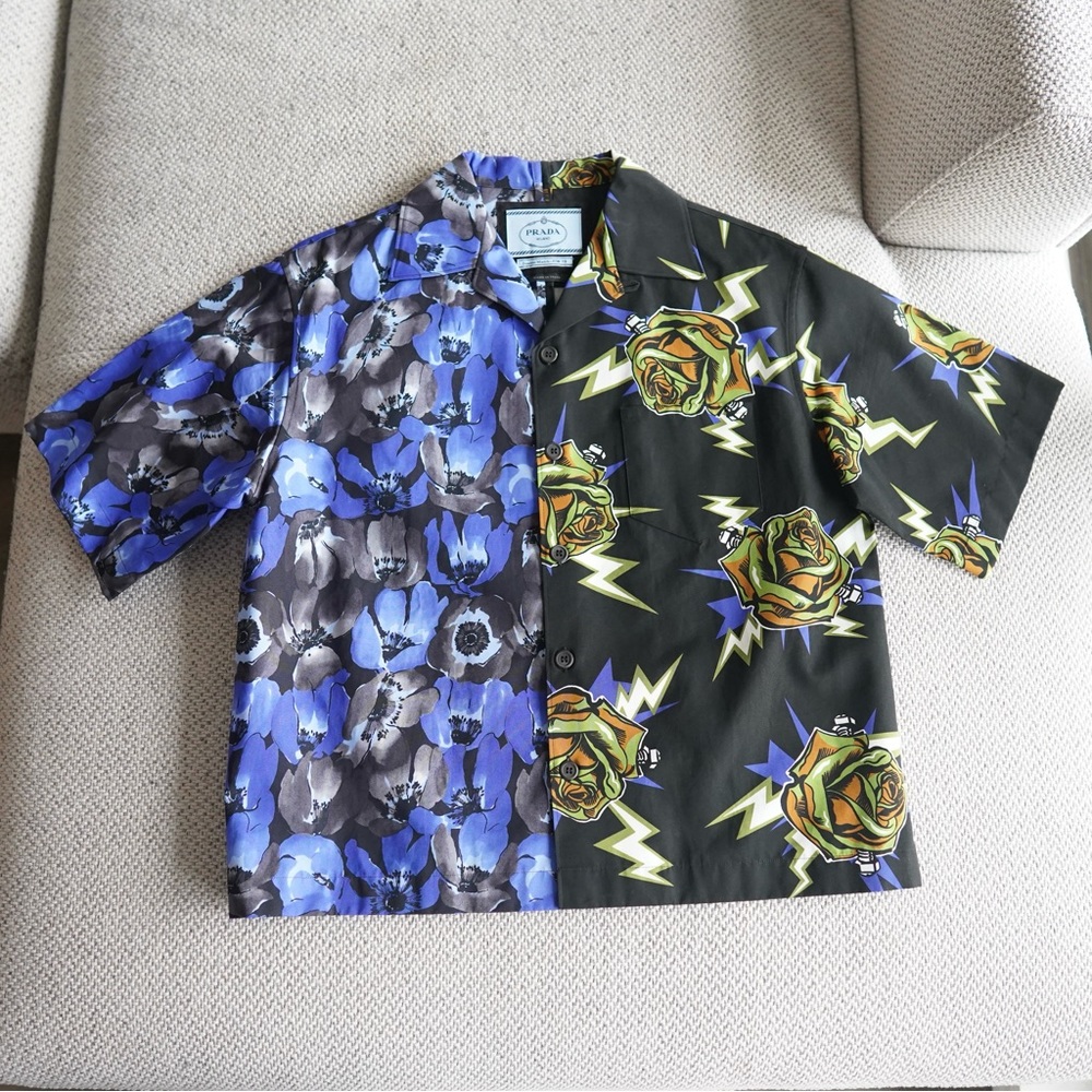 Prada double match shirt